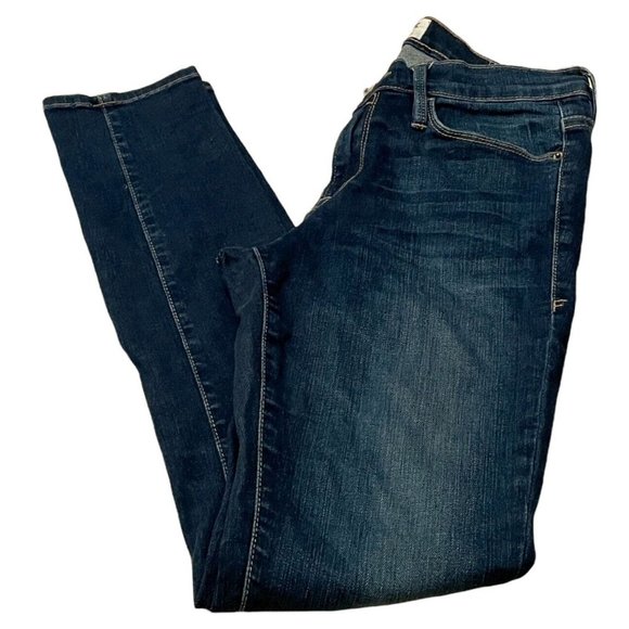 FRAME Denim - FRAME Le Skinny de Jeanne Denim Dark Wash Jeans 27